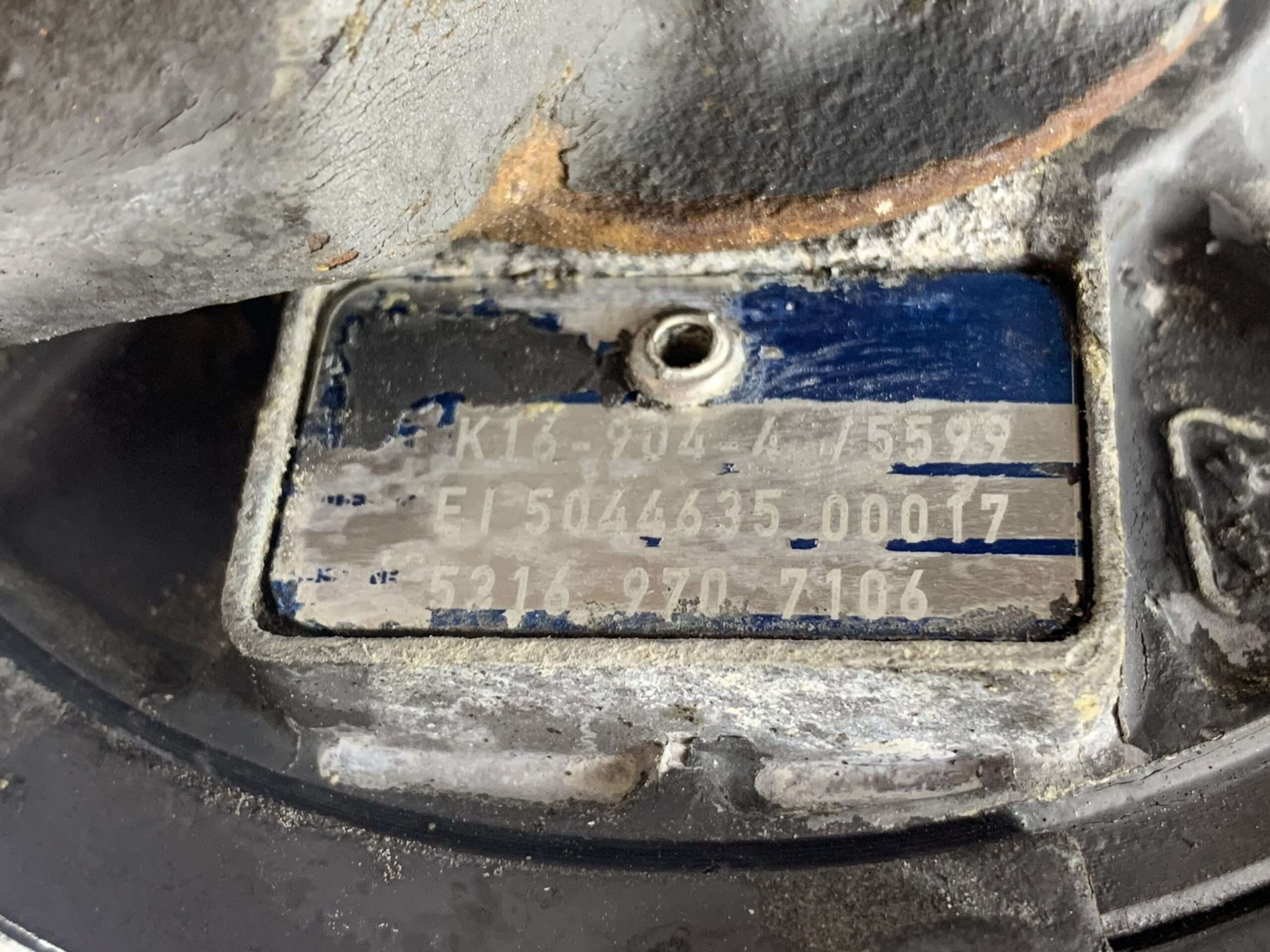 Турбіна, турбокомпресор на Mercedes Vario 4.3 OМ 904 LA (1998-2013) 53169707106 - Зображення 3