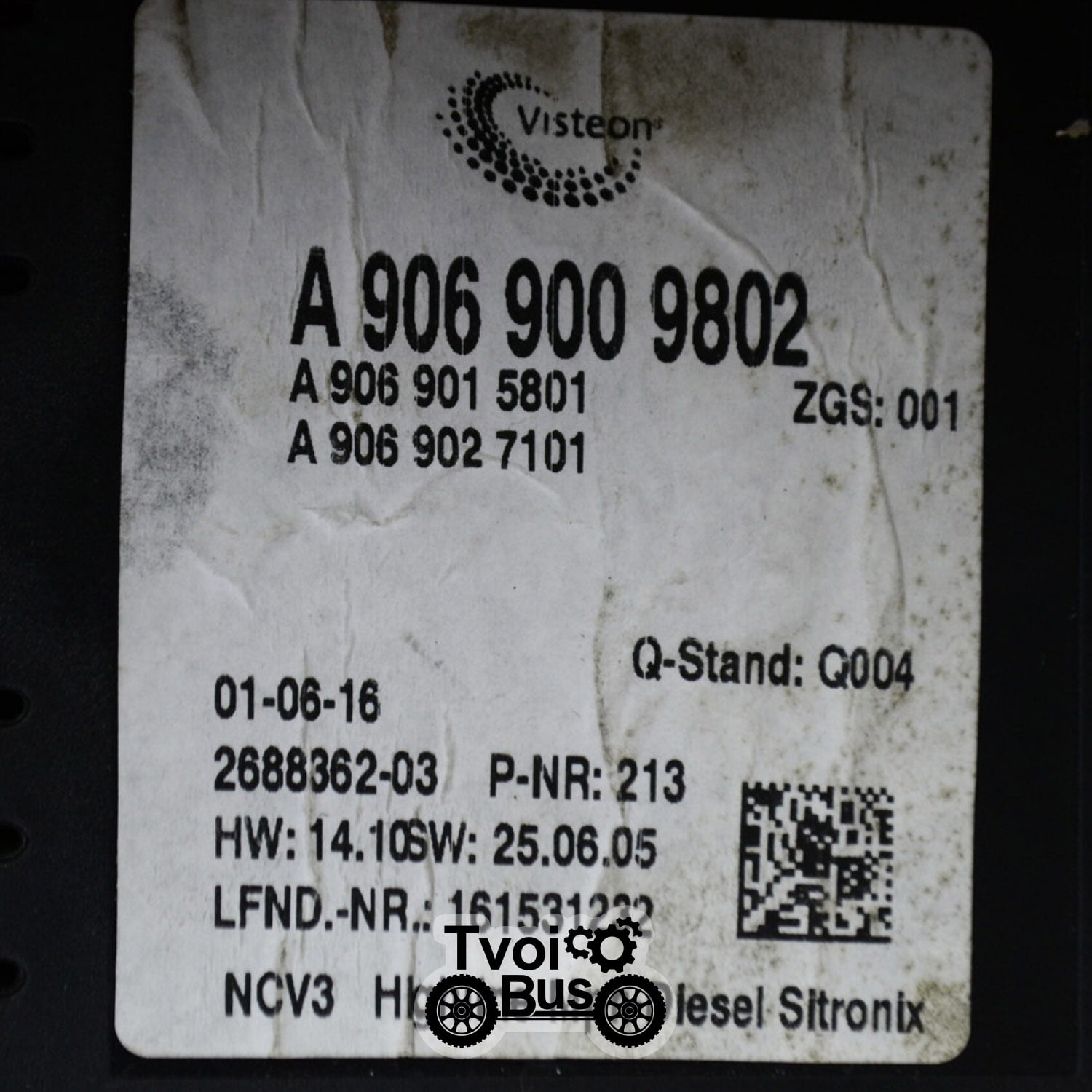 Панель/щиток приладів (спідометр англієць) на Мерседес Спрінтер 2006-2018 А9069009802 - Зображення 7