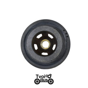 Шків колінвала (двомасовий) з потічком під другий компресор на Мерседес Спрінтер 2006-2009 2.2 CDI (OM 646) А6110301403