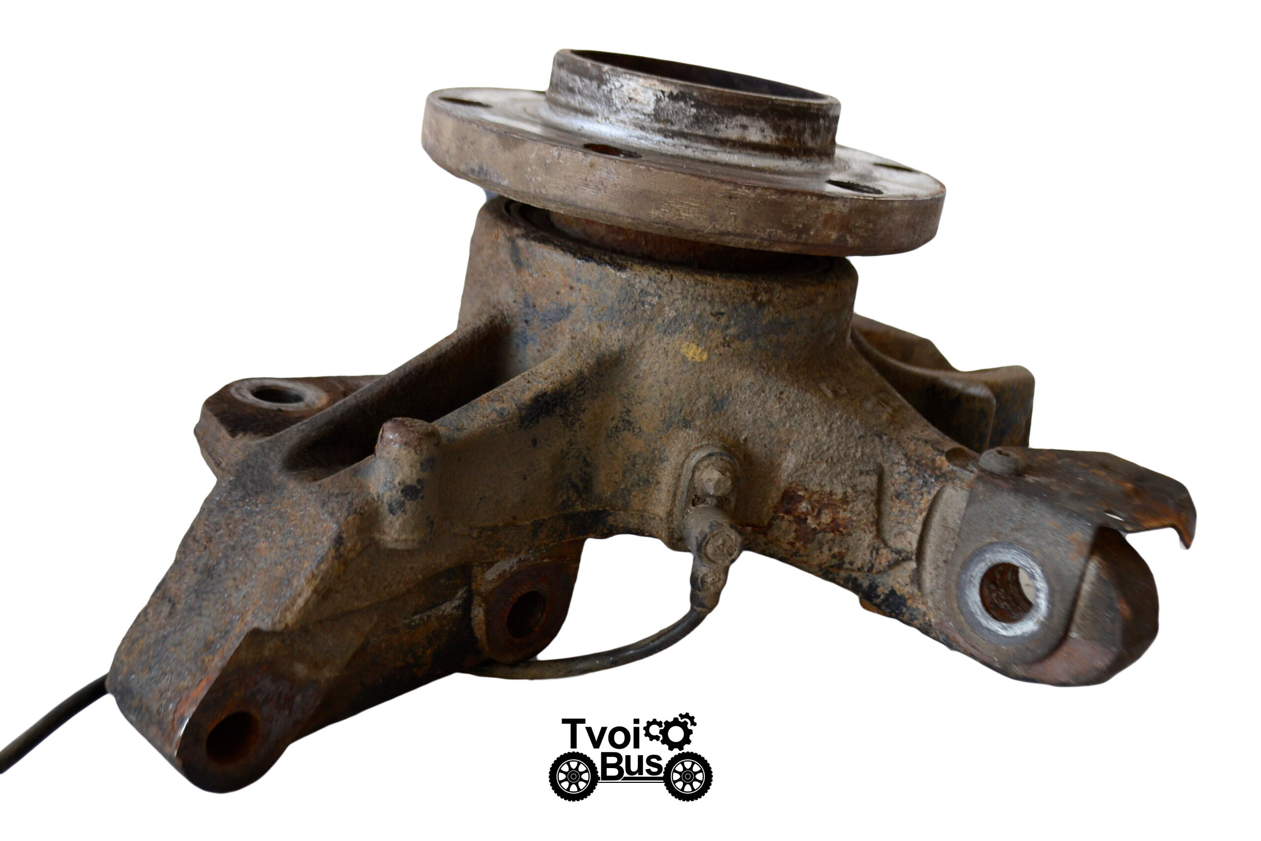 Ступиця передня ліва (цапфа) однокаткова з ABS на Мерседес Спрінтер 2006-2018 A9063303420 - Зображення 6