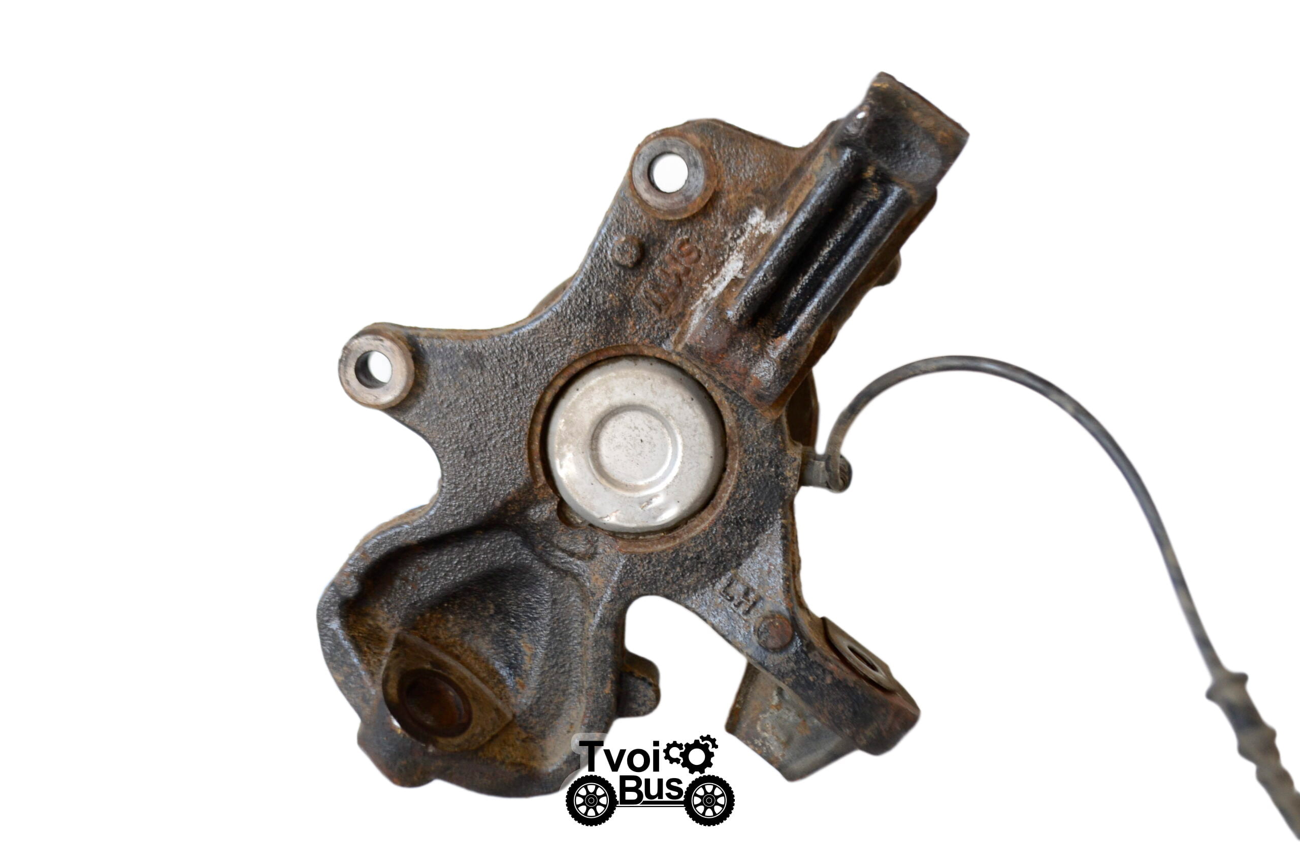 Ступиця передня ліва (цапфа) однокаткова з ABS на Мерседес Спрінтер 2006-2018 A9063303420