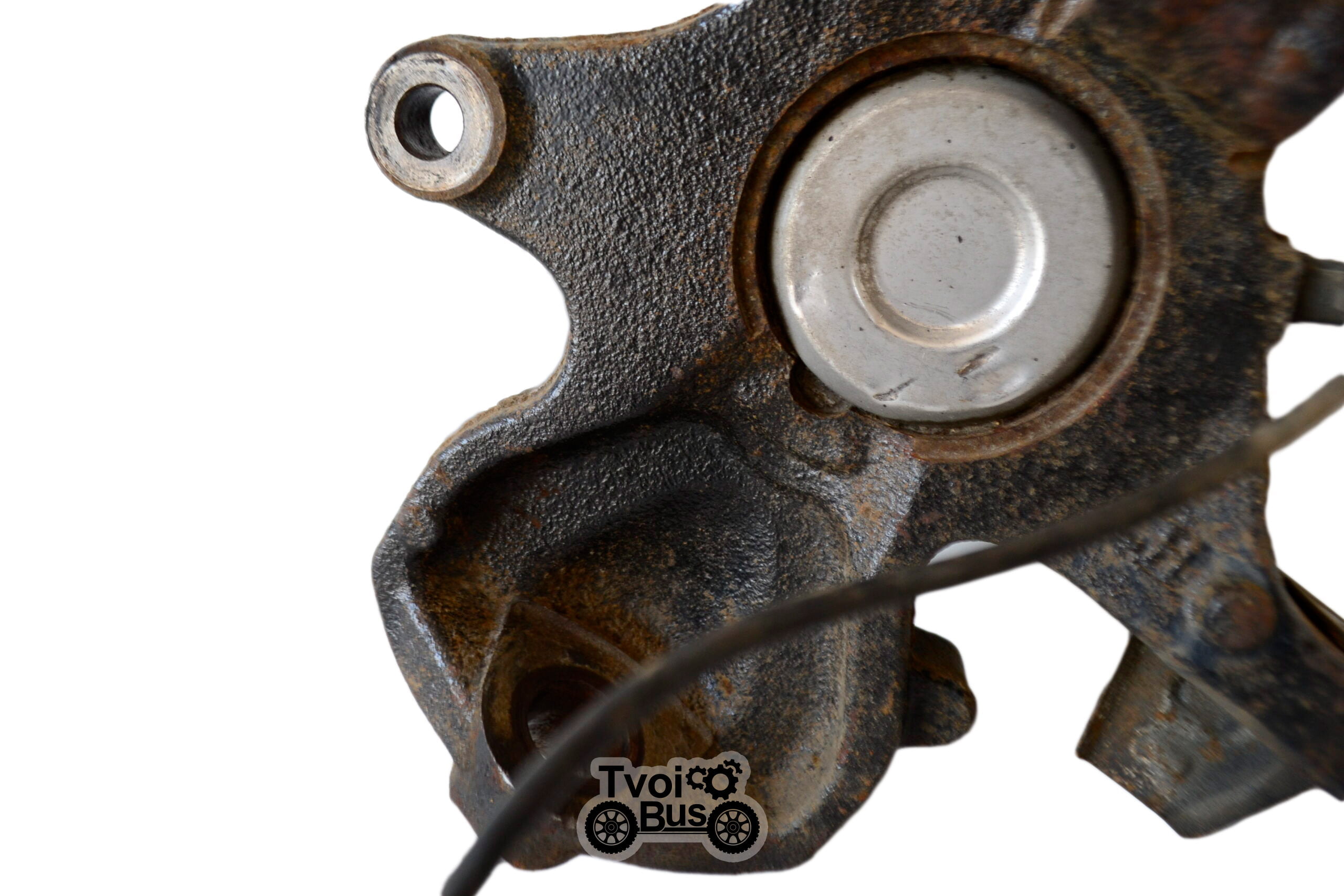 Ступиця передня ліва (цапфа) однокаткова з ABS на Мерседес Спрінтер 2006-2018 A9063303420 - Зображення 2